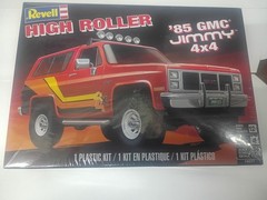 Revell 145779090 SEALED 1/25 1985 GMC Jimmy 4×4 High Roller Plastic Model Kit