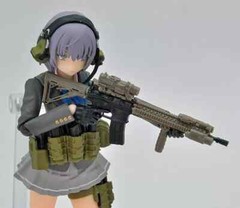 TomyTec Little Armory 1/12 LA037 M4A1SOPMOD Block 2 GUN Plastic Model Kit