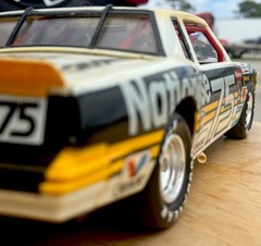 AMAZING Vintage 80s Ertl AMT 1:16 LAKE SPEED #75 PONTIAC Grand Prix NATIONWISE
