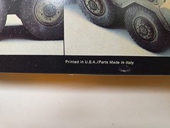 Testors Italaerei SD KFZ 234/2 Puma 1:35 Scale Model Kit NEW OPEN BOX READ