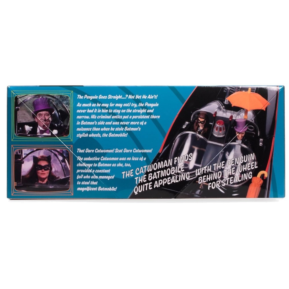 Classic Batman TV Show Batmobile Kit with Penguin & Catwoman