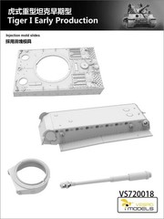 VESPID MODELS VS720018 1/72 German Tiger I Early Production