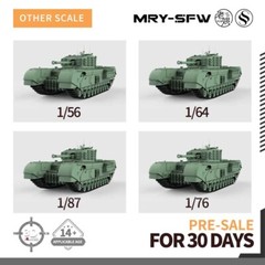 72565 1/72 25mm Model Kit British A22 Infantry MKIV Churchill VII Tank