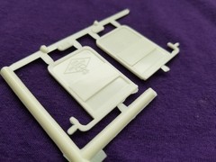 Diamond REO Truck Tractor REAR MUD FLAPS for 1:25 AMT Model Kit