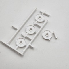 Revell 1/24 Shelby Cobra 427 S/C 85-2828 Parts Kit Bash Wheel Hubs