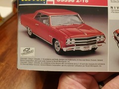 Revell ‘65 Chevelle SS396 Z-16 Model Car Kit New Open Box Complete 7611