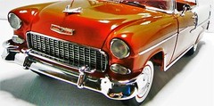 Chevrolet 55Chevy57 Race Hot Rod Classic Car Custom Built Metal Concept Model