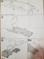 DECK from Kenworth Aerodyne Cab Over AMT 1:25 Model Kit