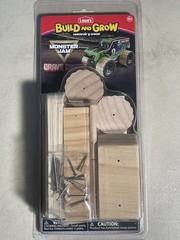 Grave Digger Monster Jam Wooden Truck Kit Lowes Build & Grow 2017 New Old Stock