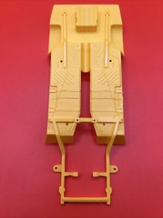 1971 Plymouth GTX Revell Body And Chassis Model Parts 1:24 New