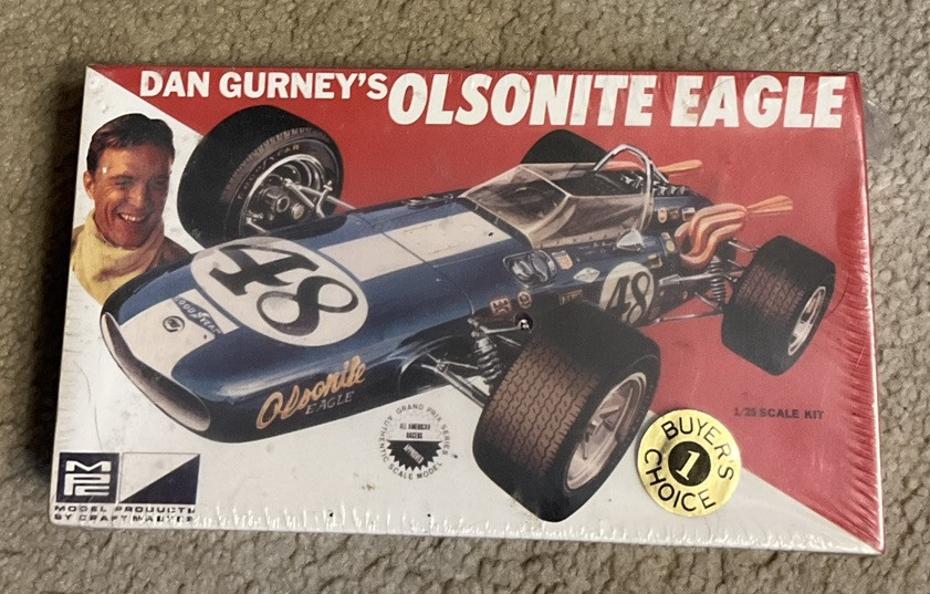 MPC 1:25 Model Kit – Dan Gurney’s Olsonite Eagle #6026 – Grand Prix – Sealed