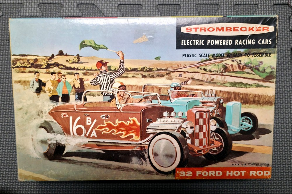 EXTREMILY RARE STROMBECKER 1932 Ford Hot Rod kit from 1959 FACTORY SEALED INSIDE