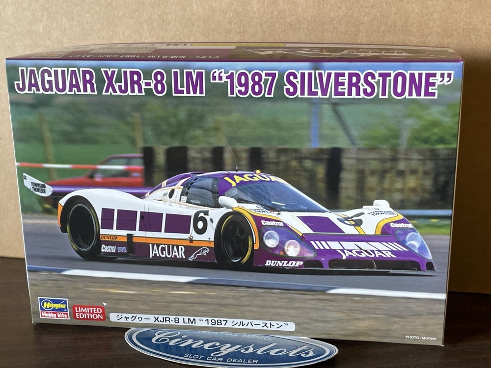 Hasegawa 20615 1/24 Scale Model Group C Car Model Kit Jaguar XJR-8 LM 1987 WSPC