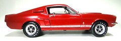 Ford Mustang Cobra GT12Race Car24Hot Rod1969Custom Built Metal Body 1:18 Model