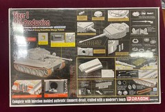 Tiger I Mid Production – 1/35 Dragon Zimmerit – Unassembled AFV Kit#6866 – NIB