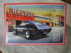 AMT ERTL 1977 FORD Coca Cola POPPER PINTO Model Kit 1/25 #1166M