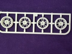 2021 Dodge Charger 20″ WHEELS part#319 from 1:25 AMT Model Kit 21
