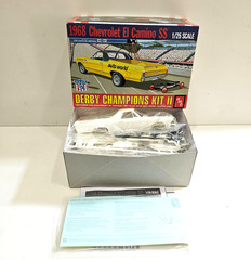 1/25 AMT 1968 CHEVROLET ELCAMINO SS DERBY CHAMPIONS II #AMT1018/12 NEW MODEL