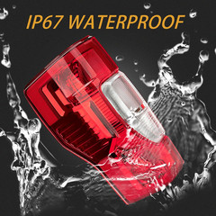 Tail Light Assembly Compatible with 2020-2022 Ford F250/F350/F450 Super Duty Dri
