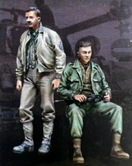 1: 35 Resin Model U.S.TANK CREW G) 1944-1945 Scene Model Toy Unpainted