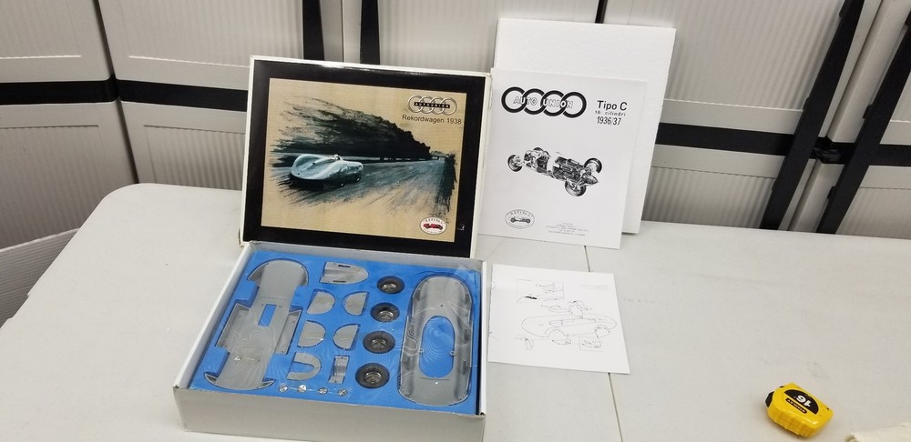 1:20 Revival Auto Union 1938 Rekordwagon Metal Model Kit Very Hard To Find Tub A