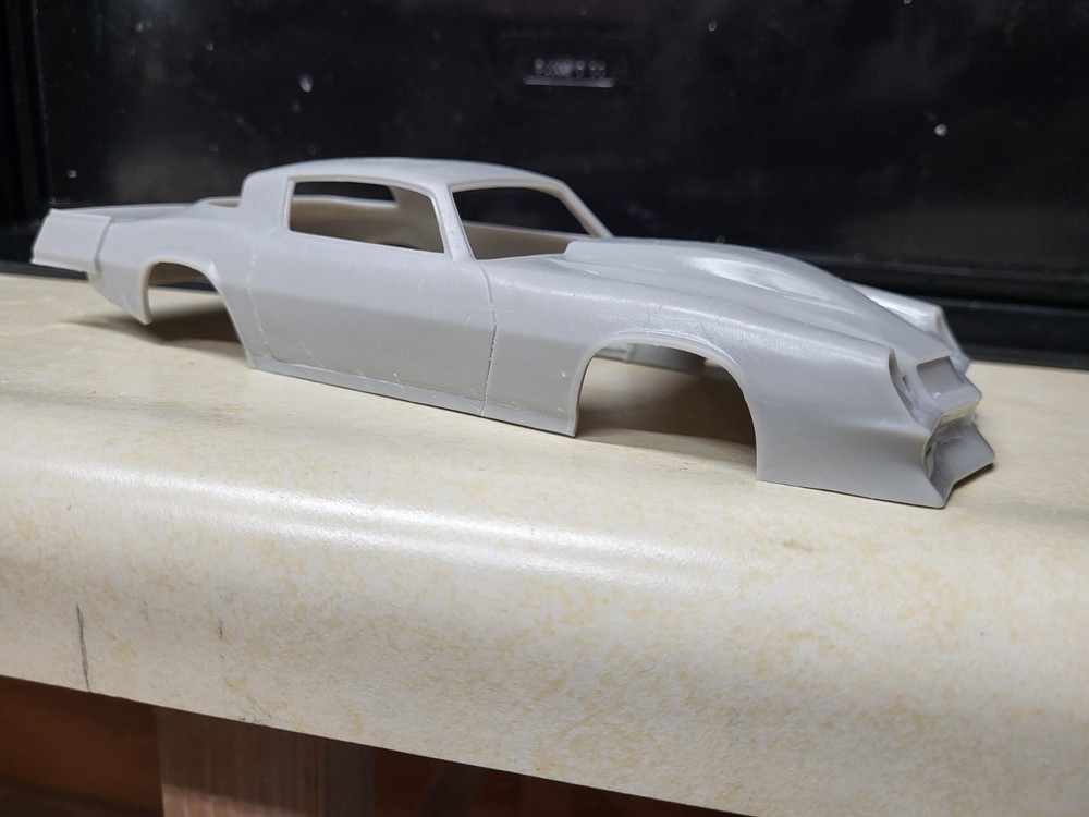 1/24 scale resin 3d printed 1979 Chevy Camaro drag body model slot car