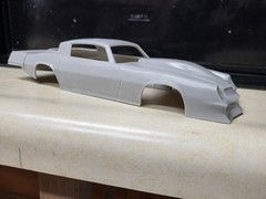 1/24 scale resin 3d printed 1979 Chevy Camaro drag body model slot car