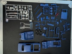 MPC HEMI Cuda Street Machine Plymouth Barracuda 1:25 Model Kit 1-0807 OPEN BOX