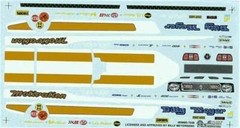 Slixx 7048 Motivation Mustang F/C-Billy Meyer 1/24 1/25 Drag decal