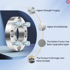 OCPTY 4PCS 5×135 to 5×5 Wheel Spacers Adapters 1.5″ inch 14×2 Studs 87.1mm Hub