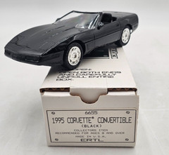 1995 Corvette Convertible Black Dealer Promo Car 1:25 Amt ERTL # 6655 New