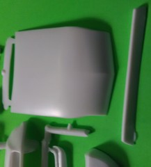 77 1977 Ford Pinto Runabout 1/25 Popper custom hood spoiler chrome bumpers parts