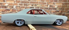 Resin 21/20 Inch 80s Camaro/Monte Carlo Model car Wheels/Tires 1/24 1/25 scale