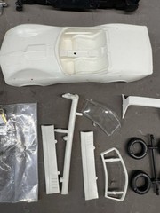 Vintage Palmer Plastics Model Motorized 1968 Corvette Stingray Convertible M682