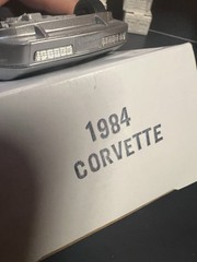 1984 Corvette Dealer Promo Promotional Model Vintage Original New Old Stock