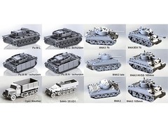 3D printed Military vehicles Tank models 100’s to Choose from in all scales (P1)