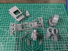 Mud Dragster Hot Rod 1/25