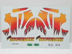 1951 Chevrolet Bel Air STOVEBOLT DECAL SHEET from AMT 1:25 Model Kit DECALS