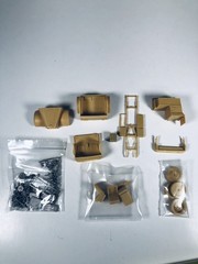 Scale Model Accessories SMA 1/35 SMAV-102 Radio Vehicle Resin Metal Kit