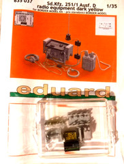 1/35 Eduard Brassin Sd Kfz 251/1 Ausf D Radio Equipment for Border Model #635037