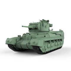 SSMODEL 570 V1.9 1/72 Military Model Kit Matilda Hedgehog Infantry Tank GAMES