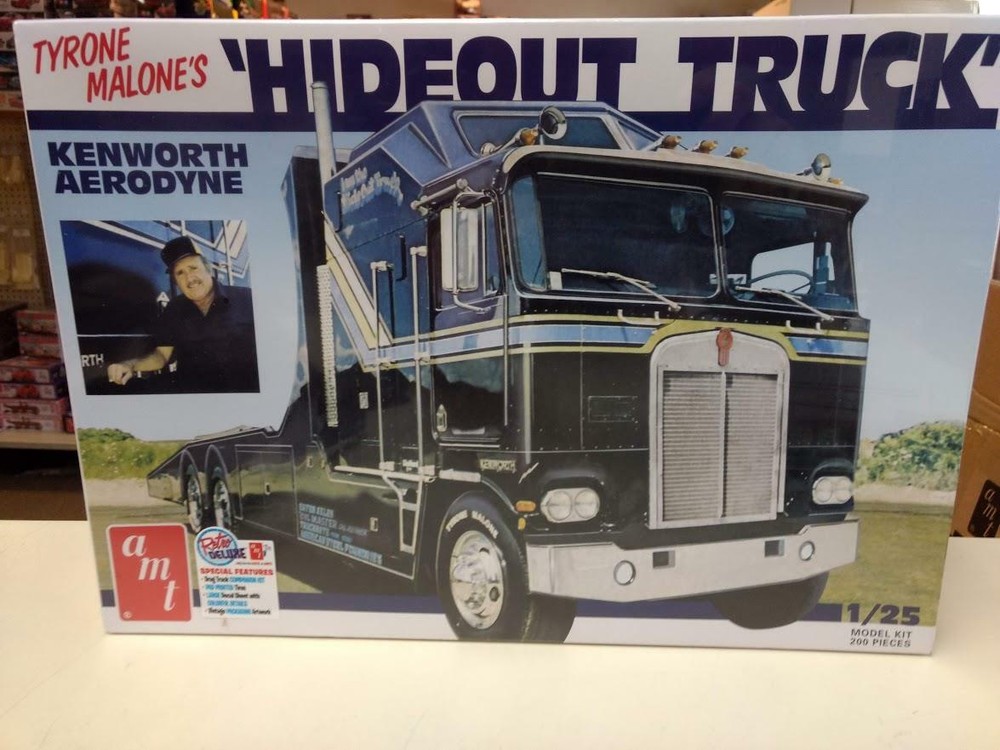 AMT 1158 ‘Hideout Truck’ Tyrone Malone’s Kenworth Aerodyne model kit