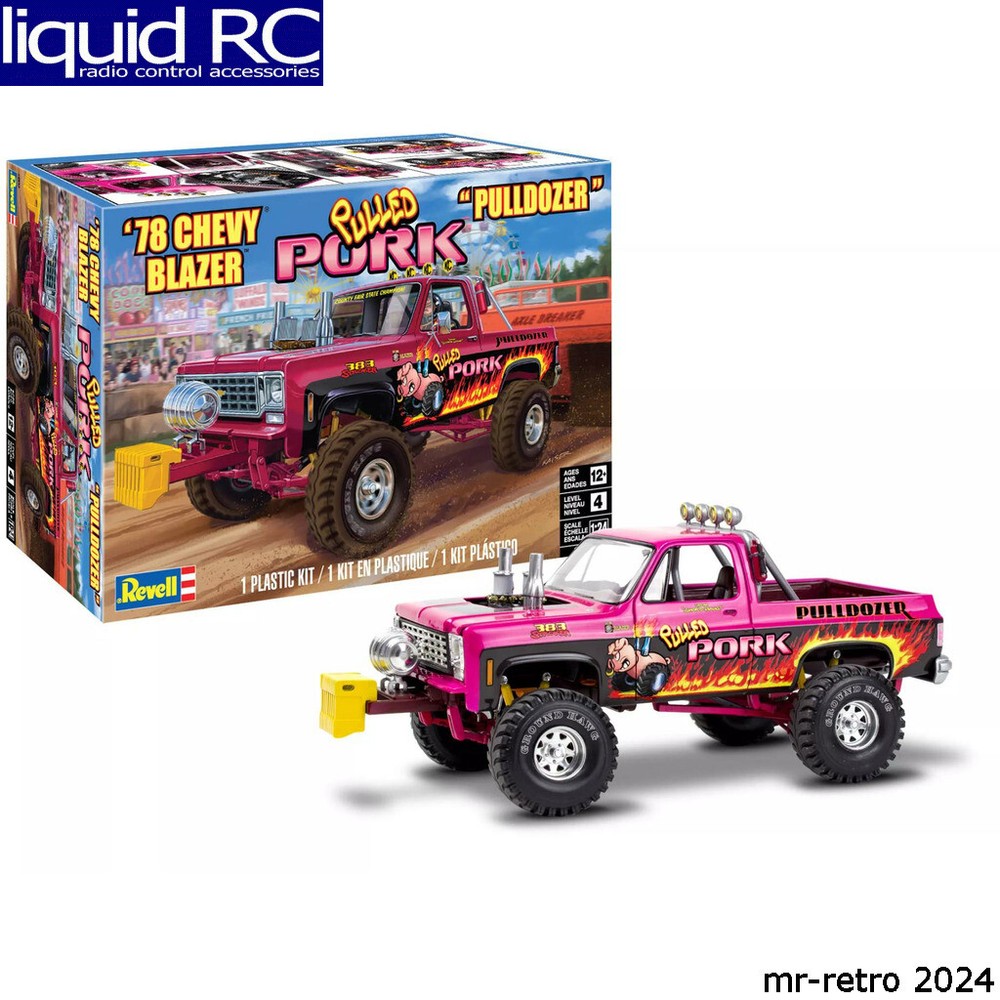 Revell 14532 1/24 78 Chevy Blazer Pulldozer Plastic Model Kit