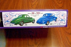 AMT ’40 FORD COUPE 1/25 SCALE MODEL KIT #730 Molded in White Build 1 of 3 ways