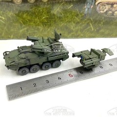 Tank World Mobile War 1/144 Stryker Wheeled Armored Vehicle Finished Model