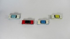 New! SMC-867 1957 Ford Fairlane Sedan 2 Door HO-1/87 Scale White Resin Kit