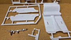 1956 Chevy Del Ray COMPLETE INTERIOR 1:25 Scale Revell NEW Model Kit PARTS