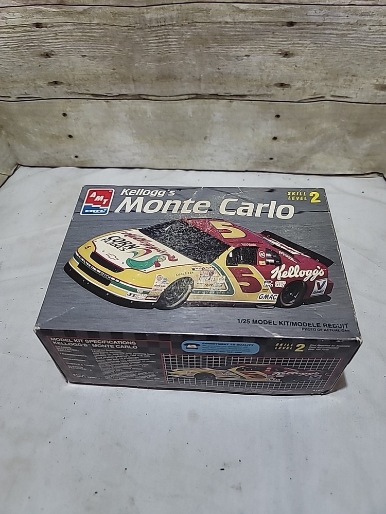 AMT / ERTL 8187. 1/25 Scale Kellogg’s Monte Carlo – Factory Sealed Contents
