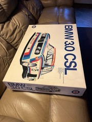 Entex BMW 3.0 3.5 CSL Model Kit No. 9030 1/12 Scale Rare Out Of Production Kit