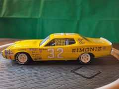 Dick Brooks #32 Simoniz Dodge Charger 1/24 Hand Built NASCAR Model Car 426 Hemi